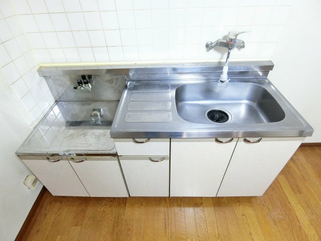 第二コーポ江頭のキッチン|キッチンでお料理をお楽しみください