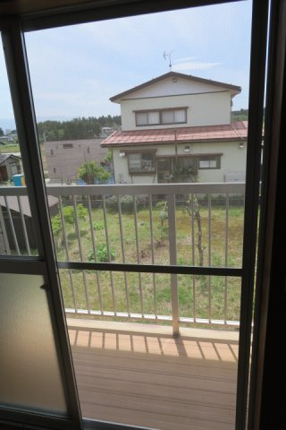 ジョリーハイツの展望|南向きで日当たり良好です。