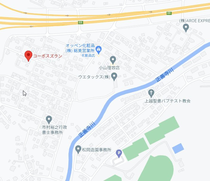コーポスズランの周辺