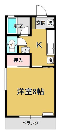 【間取り】 | コーポスズラン