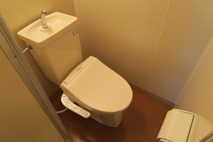 コーポスズランのトイレ|コンパクトで使いやすいトイレです