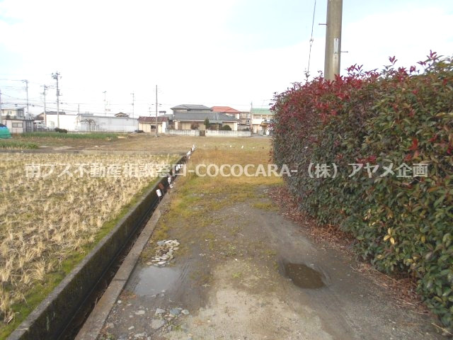 東南湖　売地の前面道路含む現地写真|南側前面道路より撮影
12月17日午後２時頃