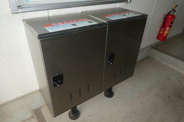 倉敷市大内の賃貸マンションのその他共用部分|宅配ボックス完備。