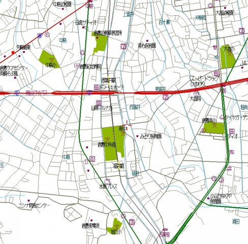 倉敷富井フォートレスの地図