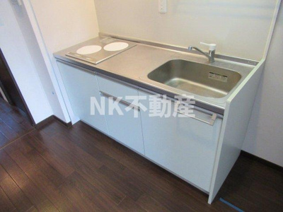 【キッチン】 | Felice（フェリーチェ）（八戸ノ里賃貸） | コンパクトなキッチンで掃除もラクラク