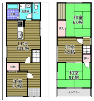 Re-Home福田の間取り