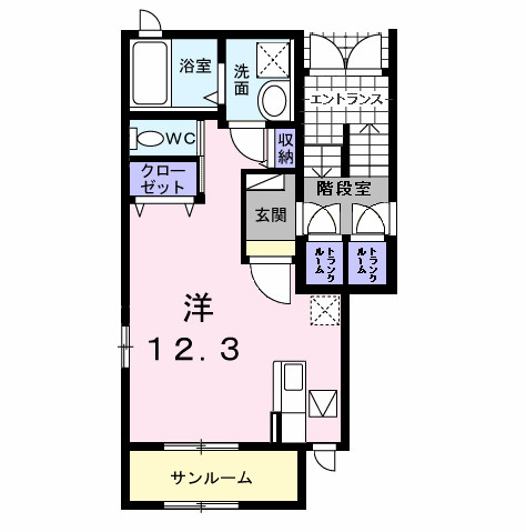 Ｒｏｒｓａ　Ｋの間取り