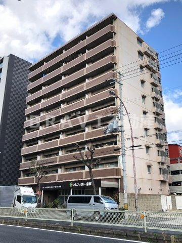 シャトレ緑橋　BRAVI不動産の外観|【シャトレ緑橋】落ち着いた雰囲気の外観です