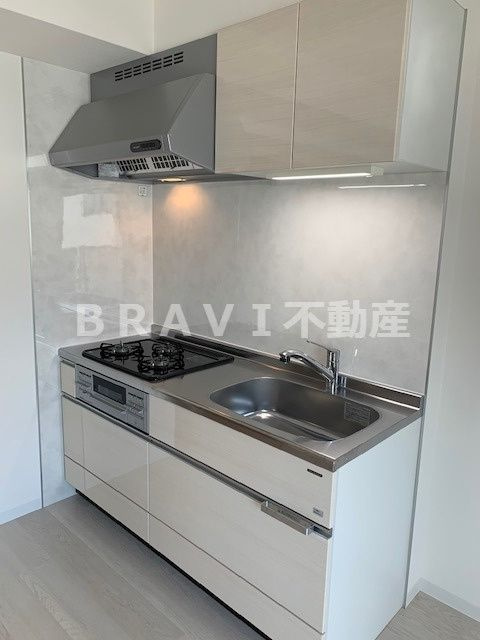 ラ・メゾンヴェール上町　BRAVI不動産のキッチン|【ラ・メゾンヴェール上町】キッチンです