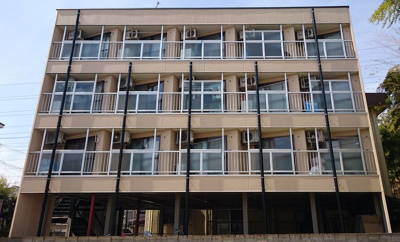 【外観】 | 全15戸（1K）の一棟収益マンション