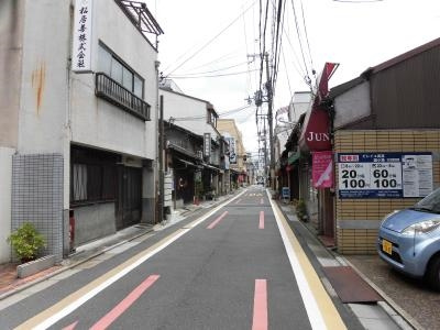 ビレイユ真英綾小路の周辺|前面道路