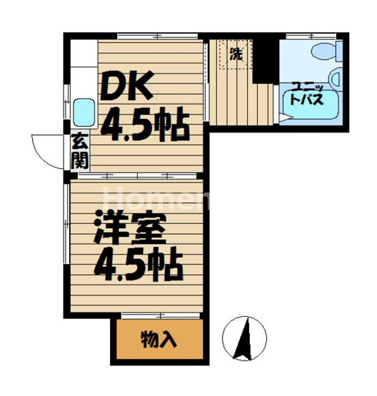 【間取り】 | 清水コーポ