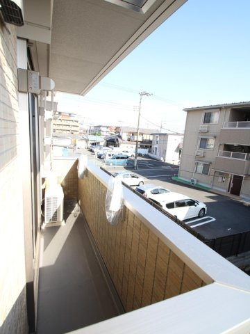 ドルフエンデⅢのバルコニー