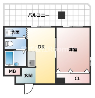 【間取り】 | サンビラ大手前