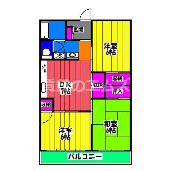 【間取り】 | 八尋ビル | 八尋ビルの間取り