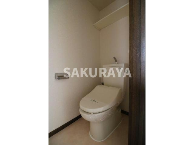 メゾンドソアのトイレ|現況と異なる場合がございます。