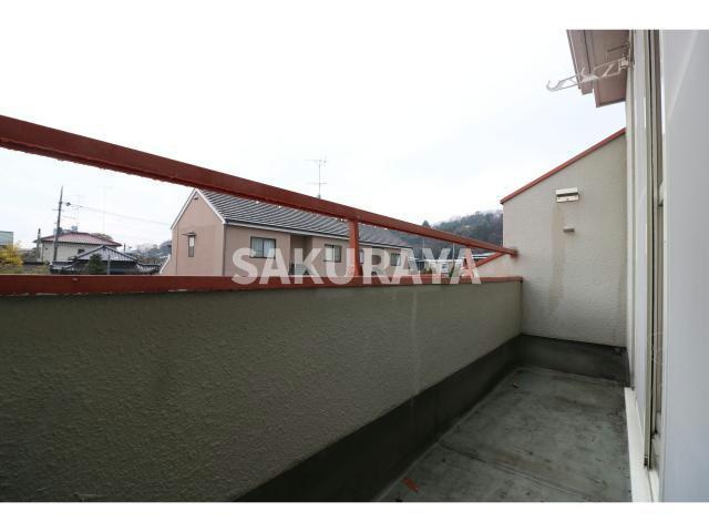 メゾンドソアのバルコニー|現況と異なる場合がございます。