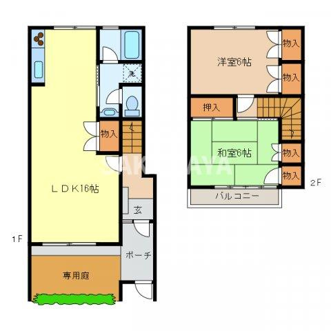 メゾンドソアの間取り