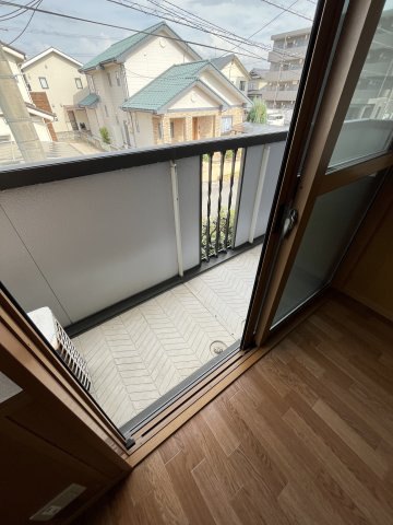 グランシャリオ堀川C棟のバルコニー