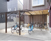 【その他共用部分】 | シェレナGARDEN | 駐輪場です