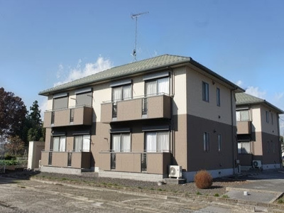 【外観】 | ラフォーレ・マルベリＢ | 軽量鉄骨造りのおしゃれな外観です♪