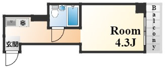 ネオダイキョー神戸元町の間取り
