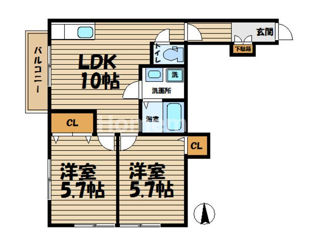 【間取り】 | パインツリー港南台