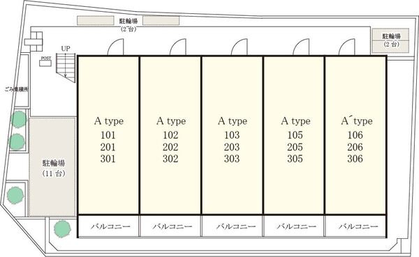 【区画図】 | リブリ・リヴェール岩瀬
