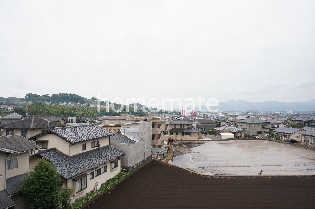 熊本市北区麻生田４丁目のアパートの展望