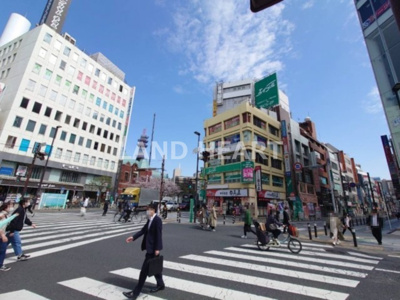 【周辺】 | ニュー亀屋ビル | 富士見本通り（ナンパ通り）入口　