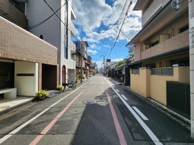 サンモリタの周辺|前面道路