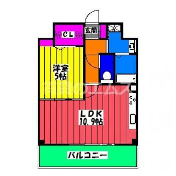 【間取り】 | プランドール綾 | プランドール綾の間取り