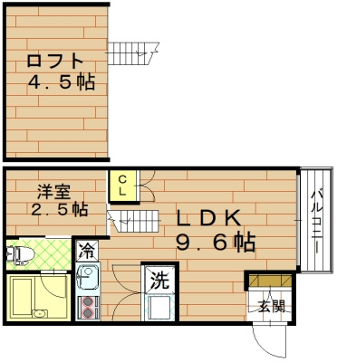ParkSideMibu（パークサイド壬生）の間取り