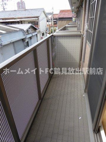 エスポワールコウダのバルコニー