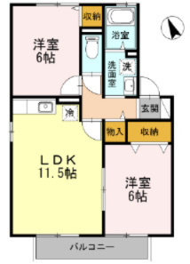 【間取り】 | コンフォートN