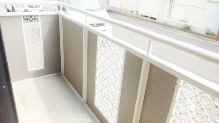 エクセル夏見台のバルコニー|日当り良好バルコニー