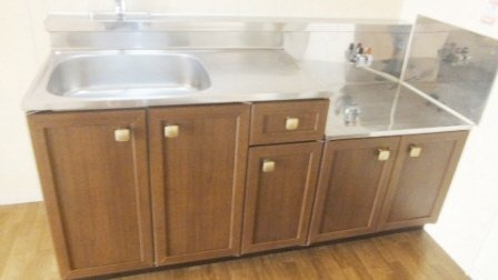 エクセル夏見台のキッチン|ガスコンロ設置可能です。