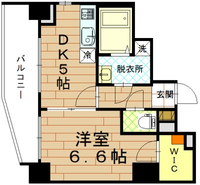 ベラジオ京都西大路Ⅱの間取り