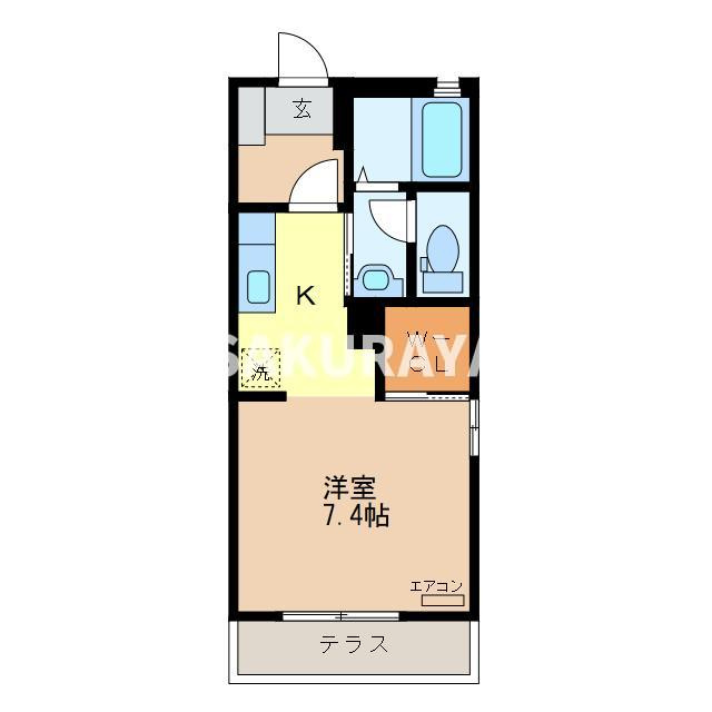 グレイスコートの間取り