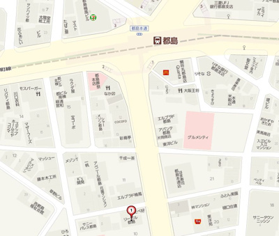 【地図】 | リーガル都島