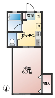 【間取り】 | ビューハイツ