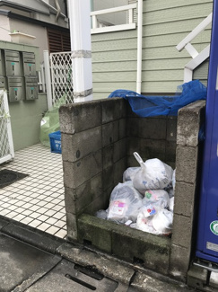 【その他共用部分】 | 敷地内のごみ置き場