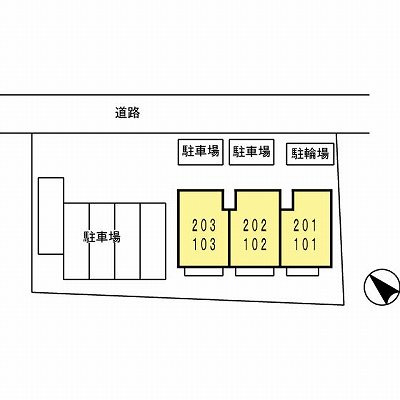 ウィルモアセブンの区画図
