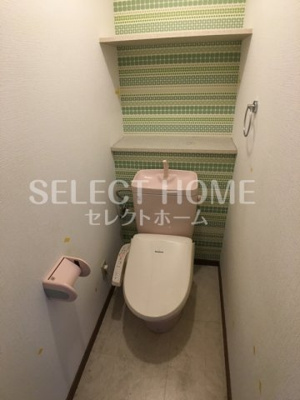 【トイレ】 | サニープレイスＫＯＢＡＹＡＳＨＩ Ａ棟 | コンパクトで使いやすいトイレです