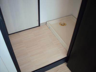 ホワイトクレステの洗面所|脱衣所