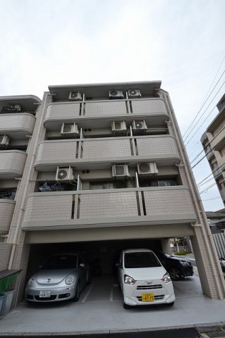 エルハイム庚午A棟の外観|外観は落ち着いています