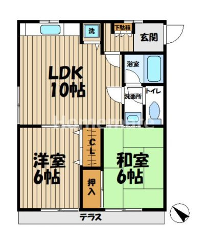 【間取り】 | Ｋ・クラージ