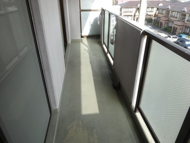 フローラルハイツ大道ＰⅡのバルコニー