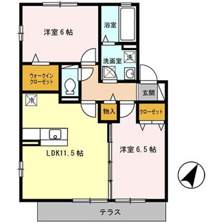 【間取り】 | フォレストヒルズⅡ棟