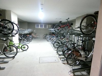 【駐車場】 | プレサンス神戸グレンツ | 駐輪スペース